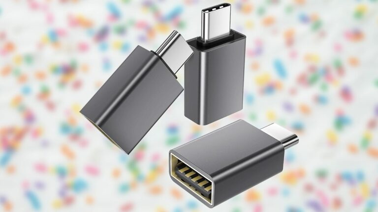 Get a 3-Pack of USB 3.0 Type-C to Type-A Adapters for About  Apiece on Amazon