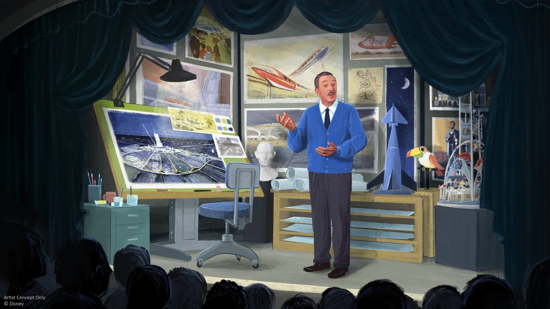Walt Disney Audio-Animatronics Figure Is Headed to Disney World’s Carousel of Progress Walt Disney Audio-Animatronics Figure Is Headed to Disney World’s Carousel of Progress