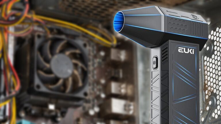 Get a Cordless Rechargeable Electric Air Duster for Your PC for Just  After Coupon