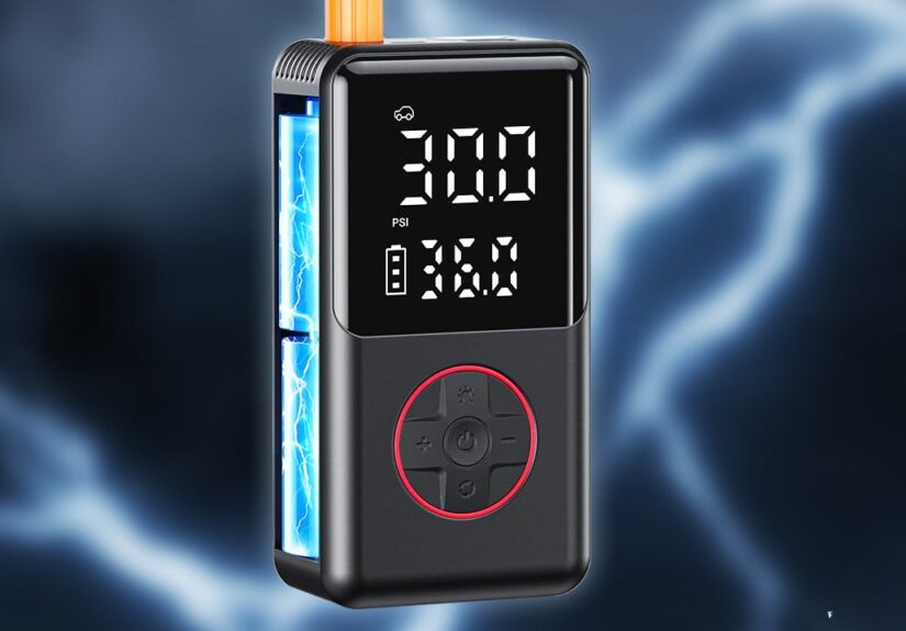 Save 50% Off the Jusuox Cordless Tire Inflator and Air Compressor, Now Just 