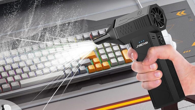 Get a Cordless Rechargeable Electric Air Duster for Your PC for Just  With Amazon Coupon