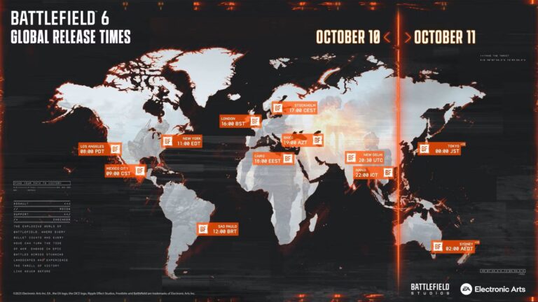 Here’s the Battlefield 6 release time for your region